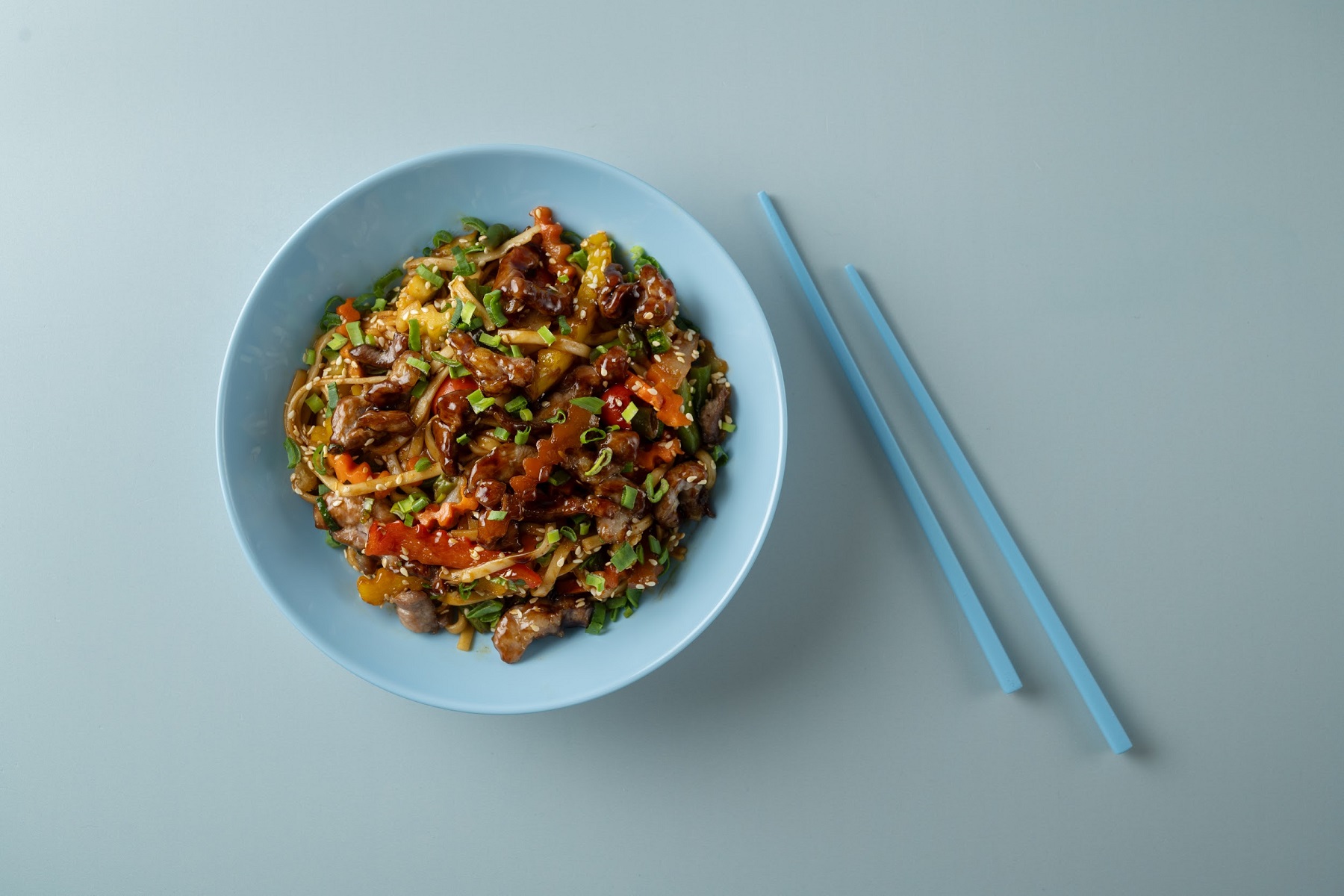 WOK кимчи со свининой