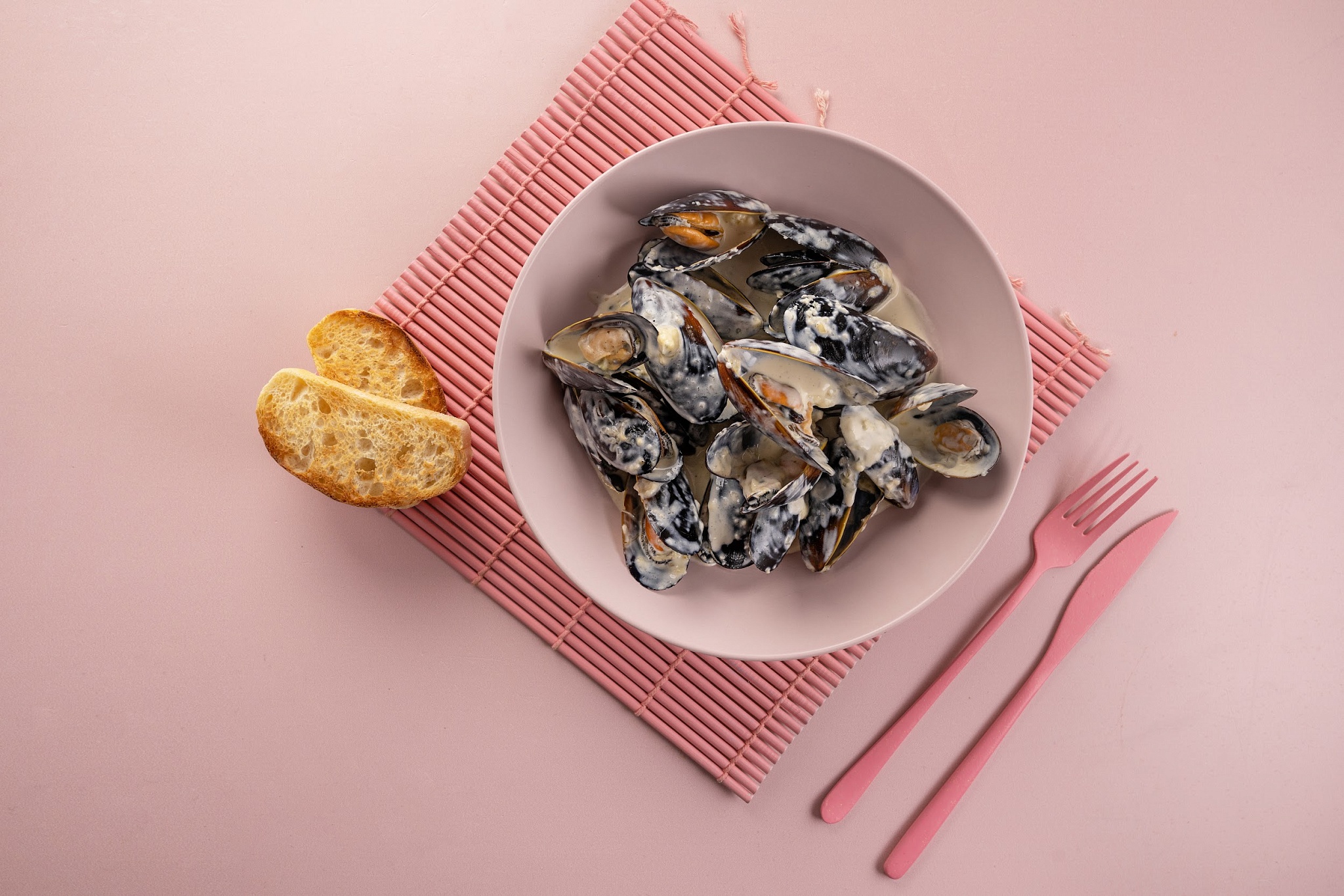 Мидии 4 сыра